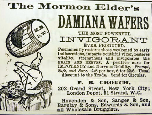 Damiana Mormon Elder Wafer