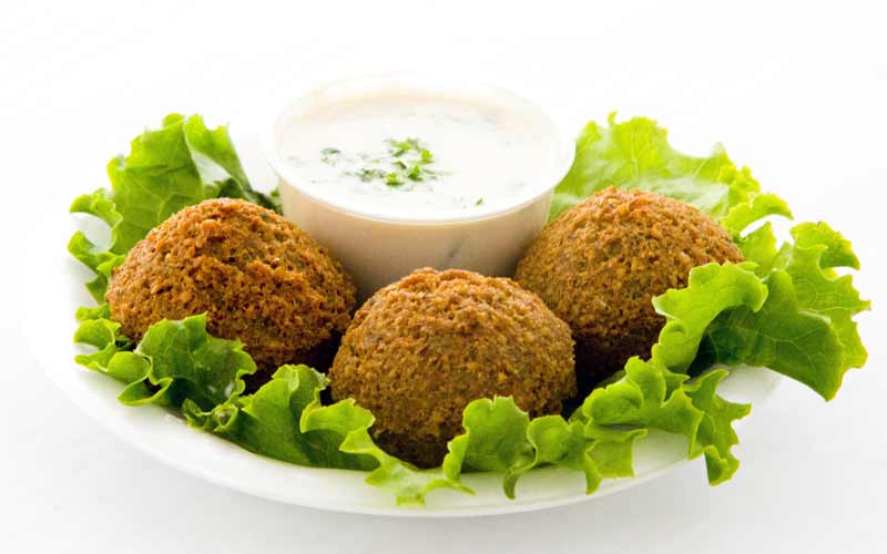 Falafel und Tahini